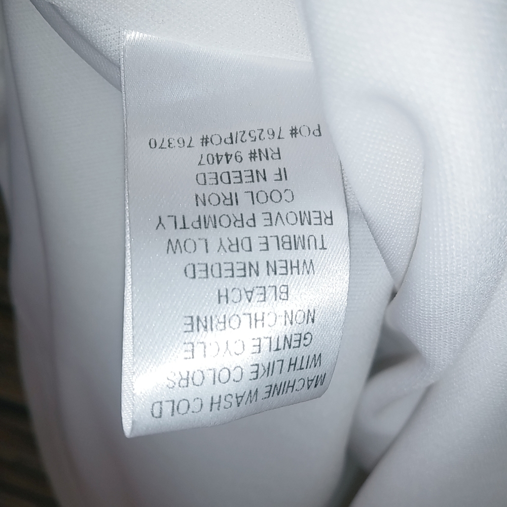 Travel Smith S White Stretch Top - Picture 4 of 8